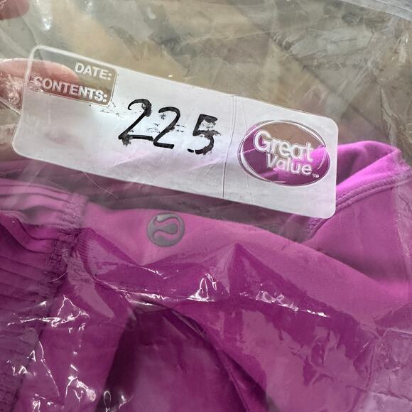 Lululemon City Tank Pleated Purple- Womens Size 6 - Peplum Style Flowy Ruffle - Picture 6 of 6